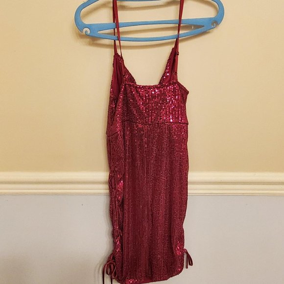 wild fable women's purple sequin dress nwt - Picture 2 of 7